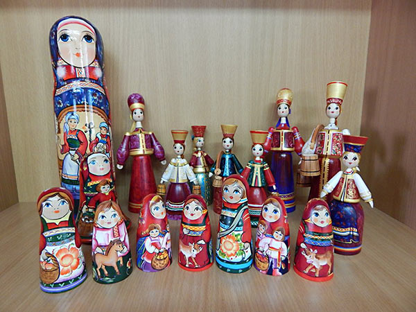Набор сувениров "Уймонское поселение" (2016)